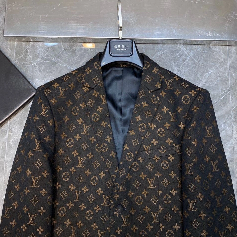 Louis Vuitton LV Jackets Long Sleeved For Men Soft 1157