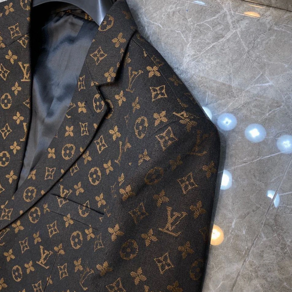 Louis Vuitton LV Jackets Long Sleeved For Men Soft 1157