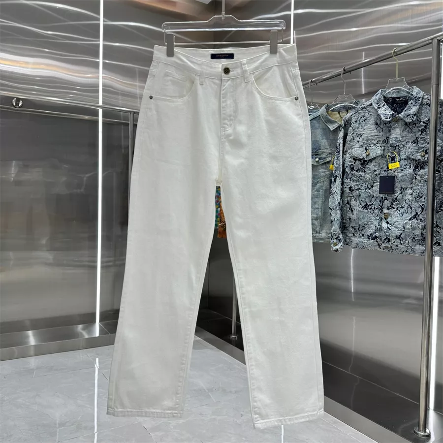 Louis Vuitton LV Jeans For Men Breathable 3928