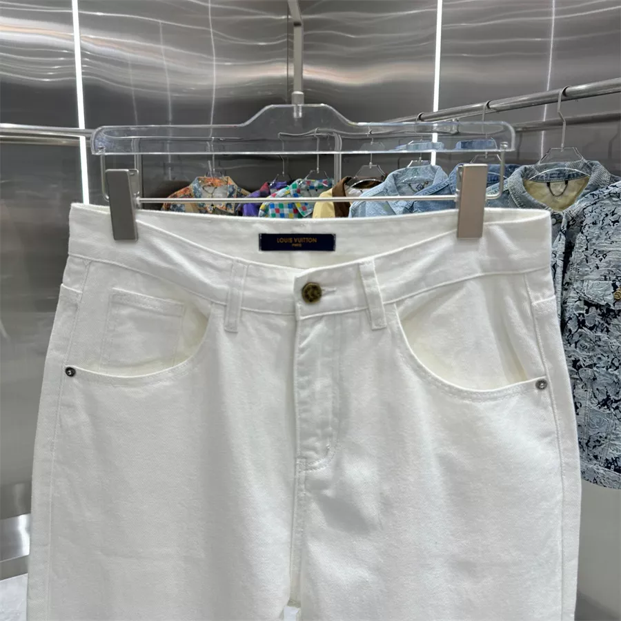 Louis Vuitton LV Jeans For Men Breathable 3928