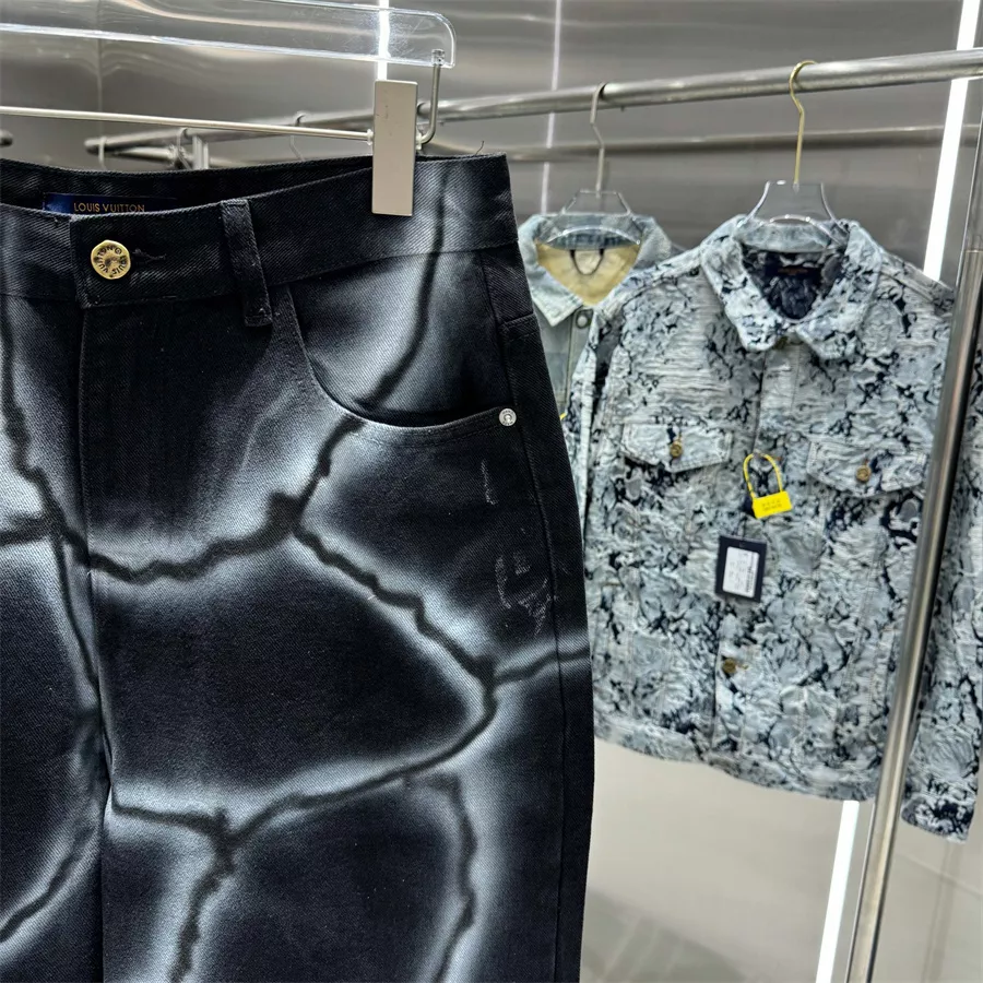 Louis Vuitton LV Jeans For Men Classic 9343