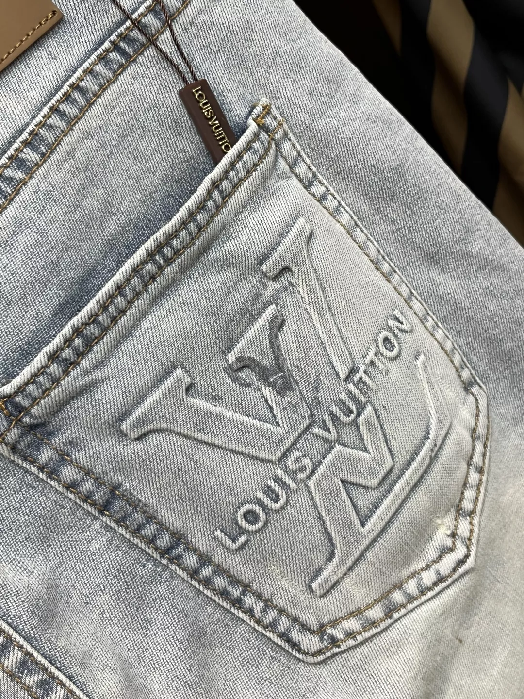 Louis Vuitton LV Jeans For Men Comfortable 1492