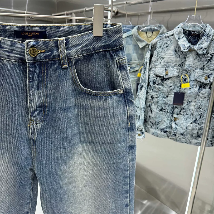 Louis Vuitton LV Jeans For Men Comfortable 3551