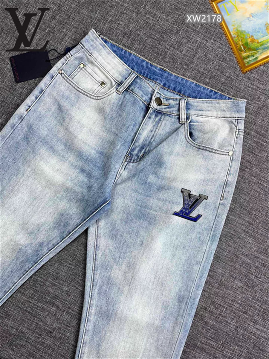 Louis Vuitton LV Jeans For Men Comfortable 7064