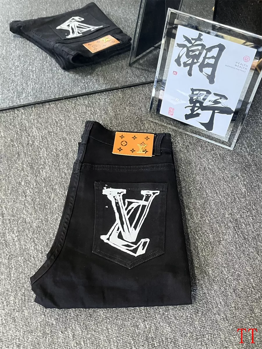 Louis Vuitton LV Jeans For Men Comfortable 760