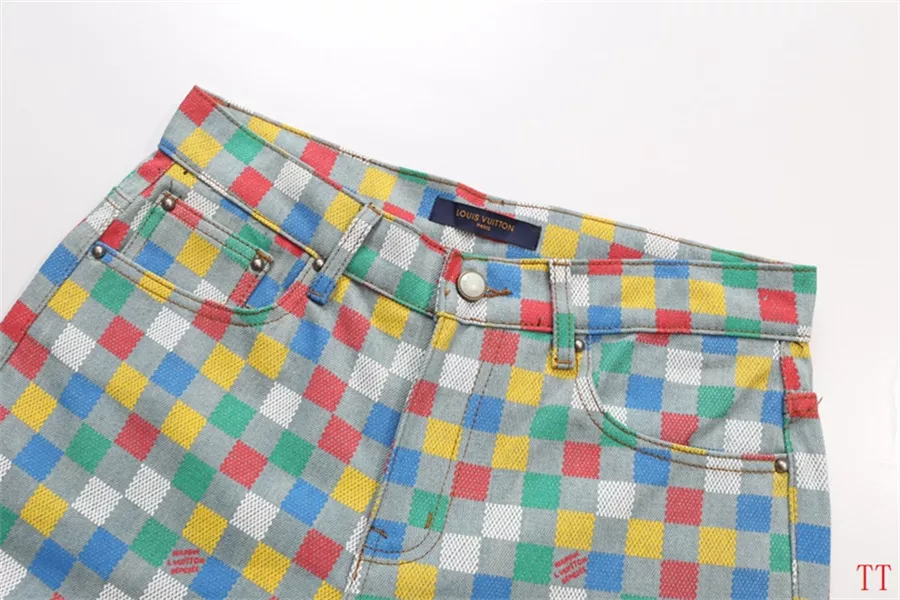 Louis Vuitton LV Jeans For Men Cozy 658