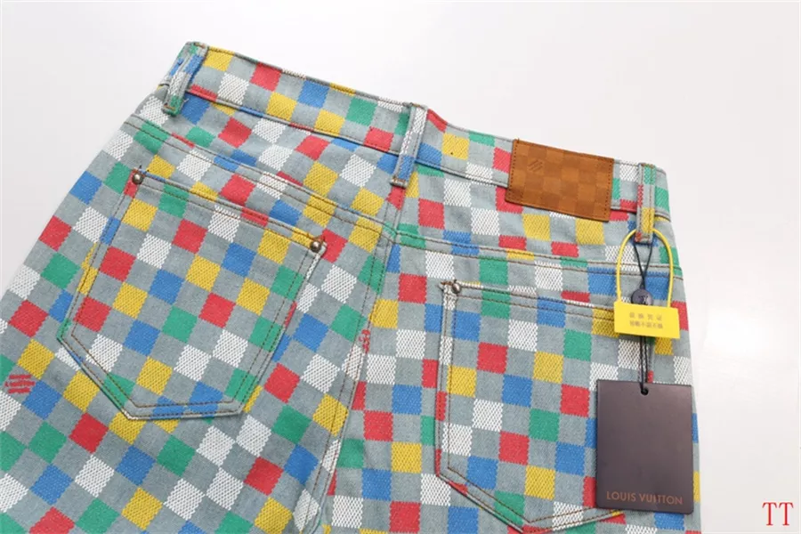 Louis Vuitton LV Jeans For Men Cozy 658