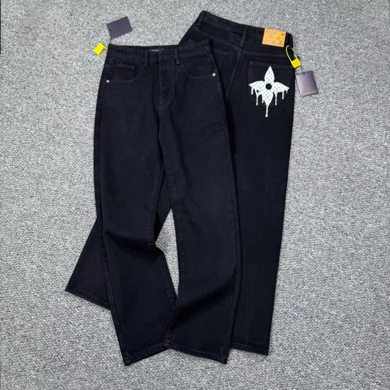Louis Vuitton LV Jeans For Men Cozy 8774