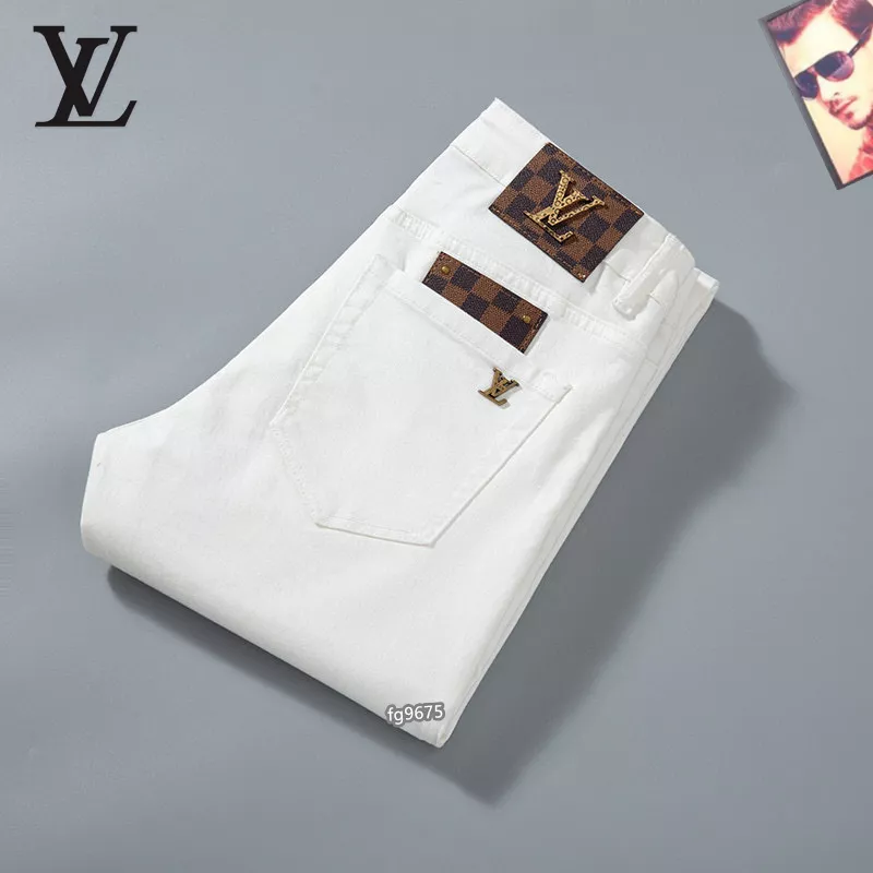 Louis Vuitton LV Jeans For Men Durable 5211