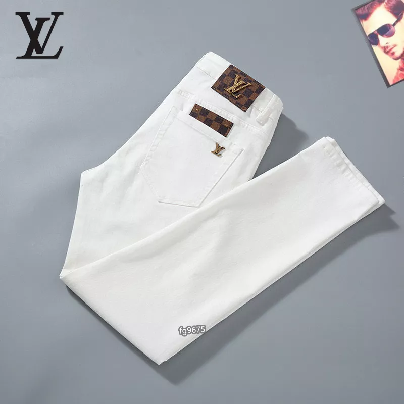 Louis Vuitton LV Jeans For Men Durable 5211