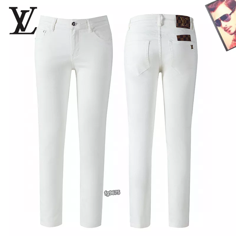 Louis Vuitton LV Jeans For Men Durable 5211