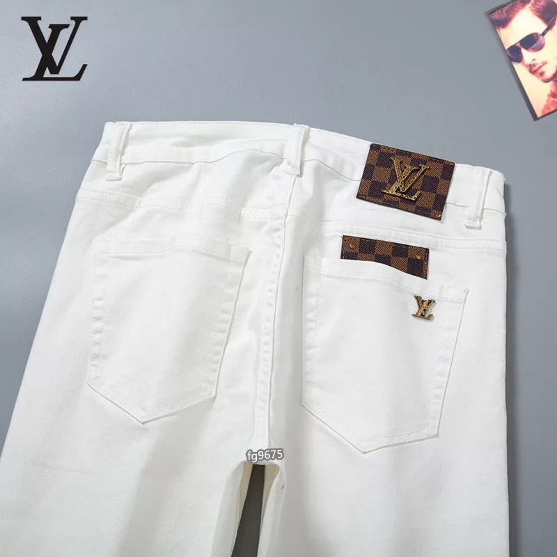 Louis Vuitton LV Jeans For Men Durable 5211