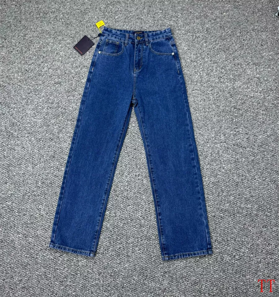 Louis Vuitton LV Jeans For Men Durable 6607