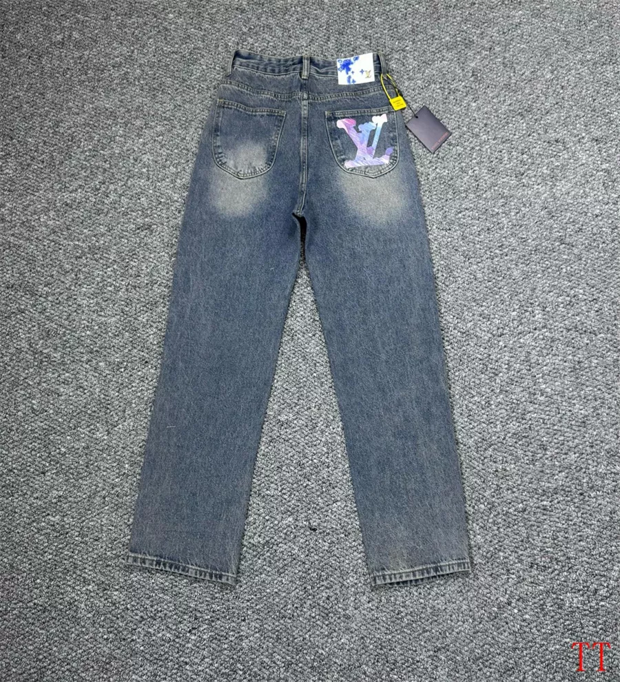 Louis Vuitton LV Jeans For Men EasyMatch 2815