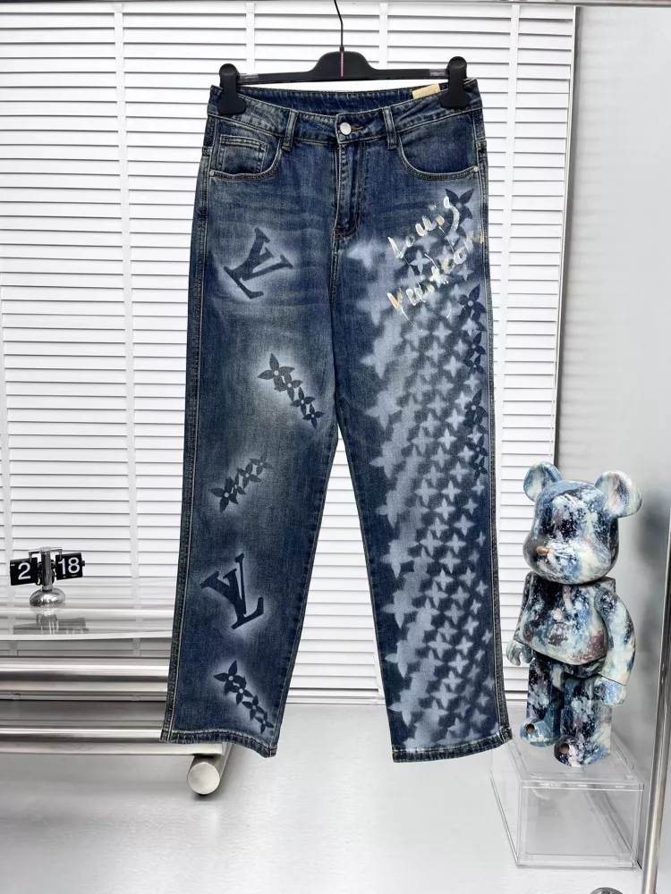 Louis Vuitton LV Jeans For Men Efficient 9363