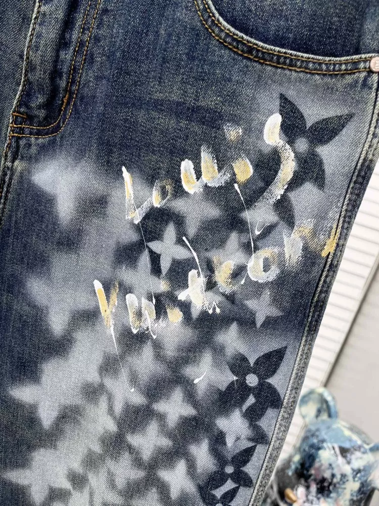 Louis Vuitton LV Jeans For Men Efficient 9363