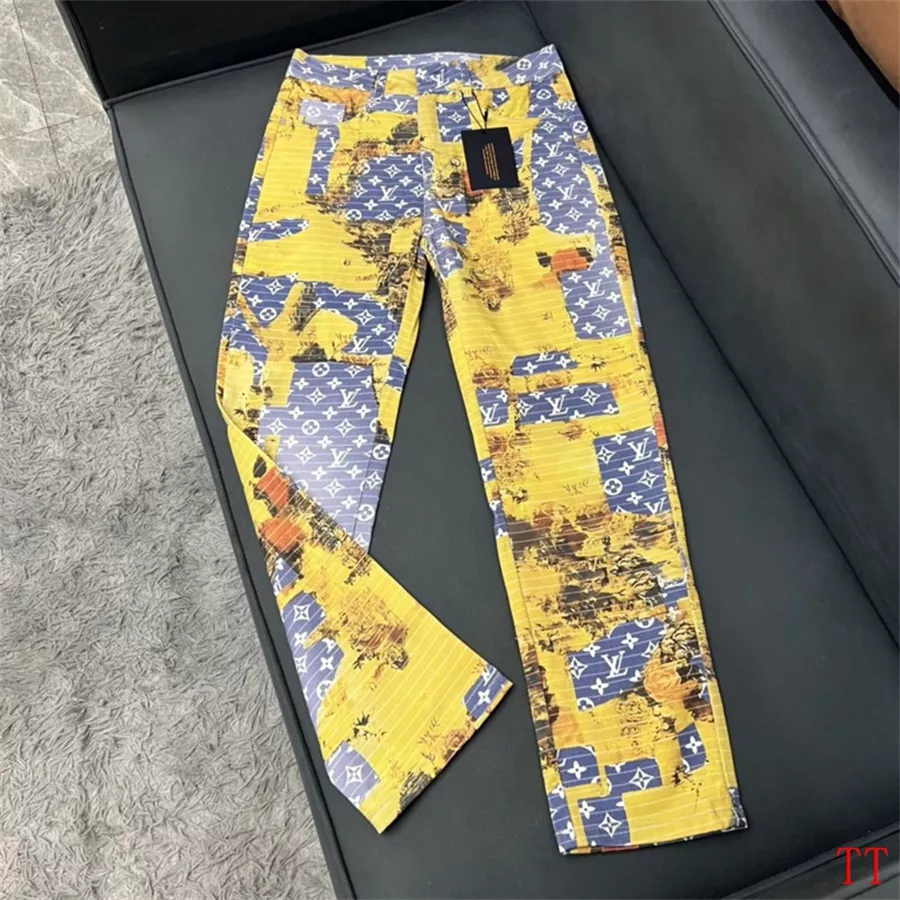 Louis Vuitton LV Jeans For Men Functional 9368