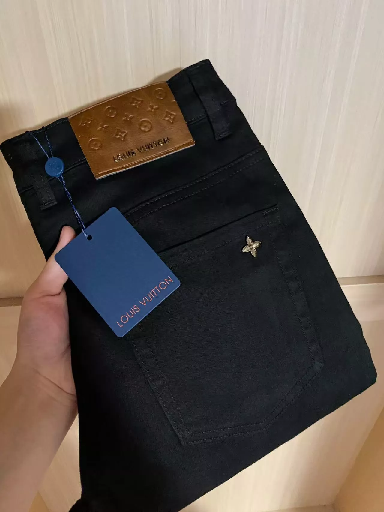 Louis Vuitton LV Jeans For Men GoodFit 9597
