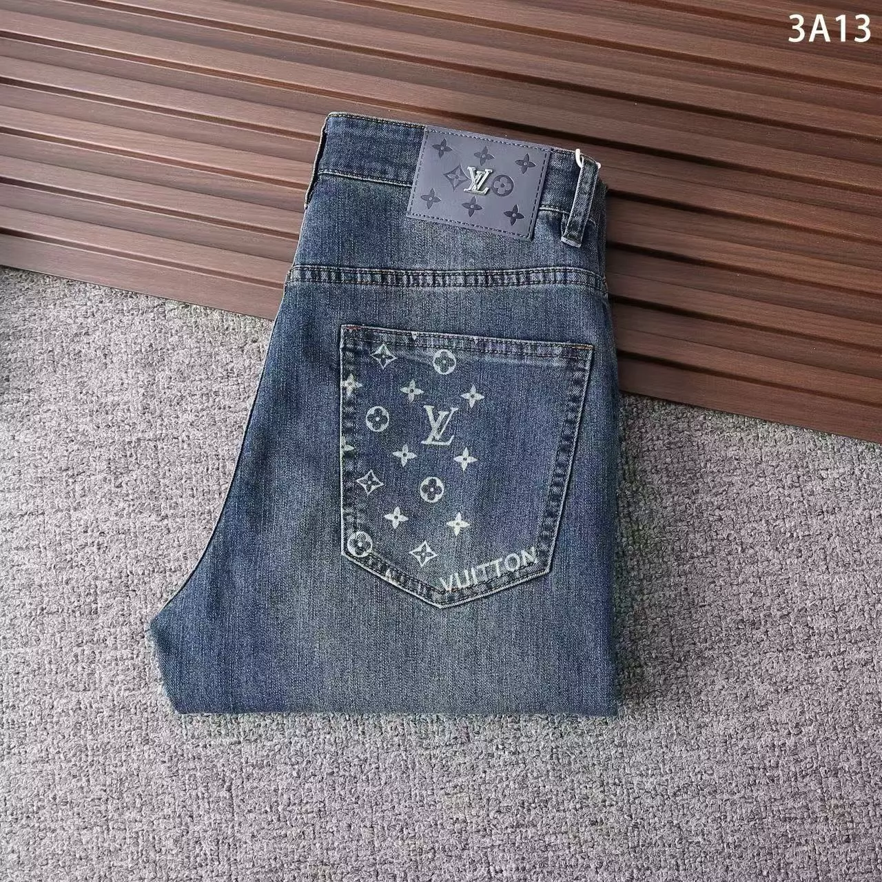 Louis Vuitton LV Jeans For Men Lightweight 4202