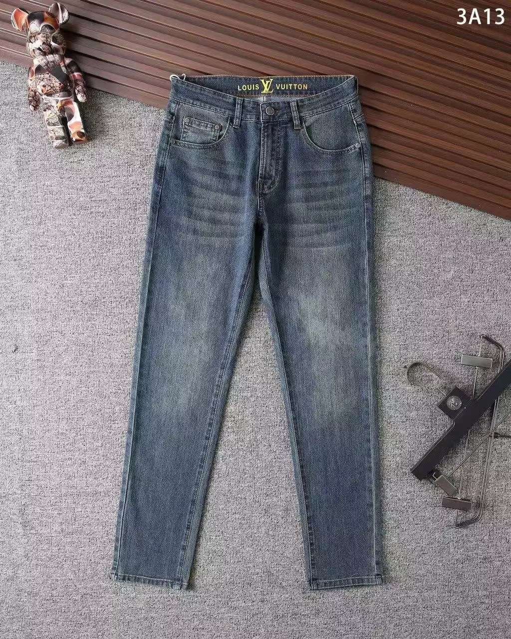 Louis Vuitton LV Jeans For Men Lightweight 4202