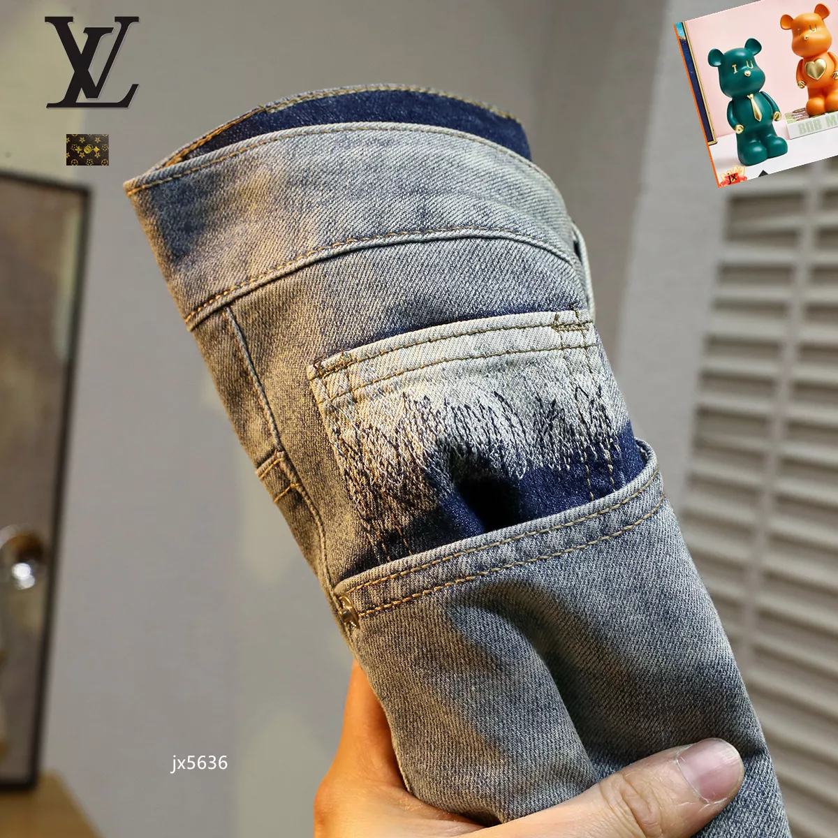 Louis Vuitton LV Jeans For Men ModernLook 991