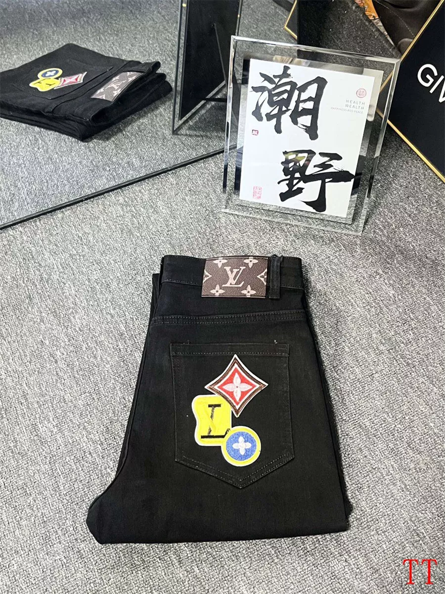 Louis Vuitton LV Jeans For Men Popular 3153