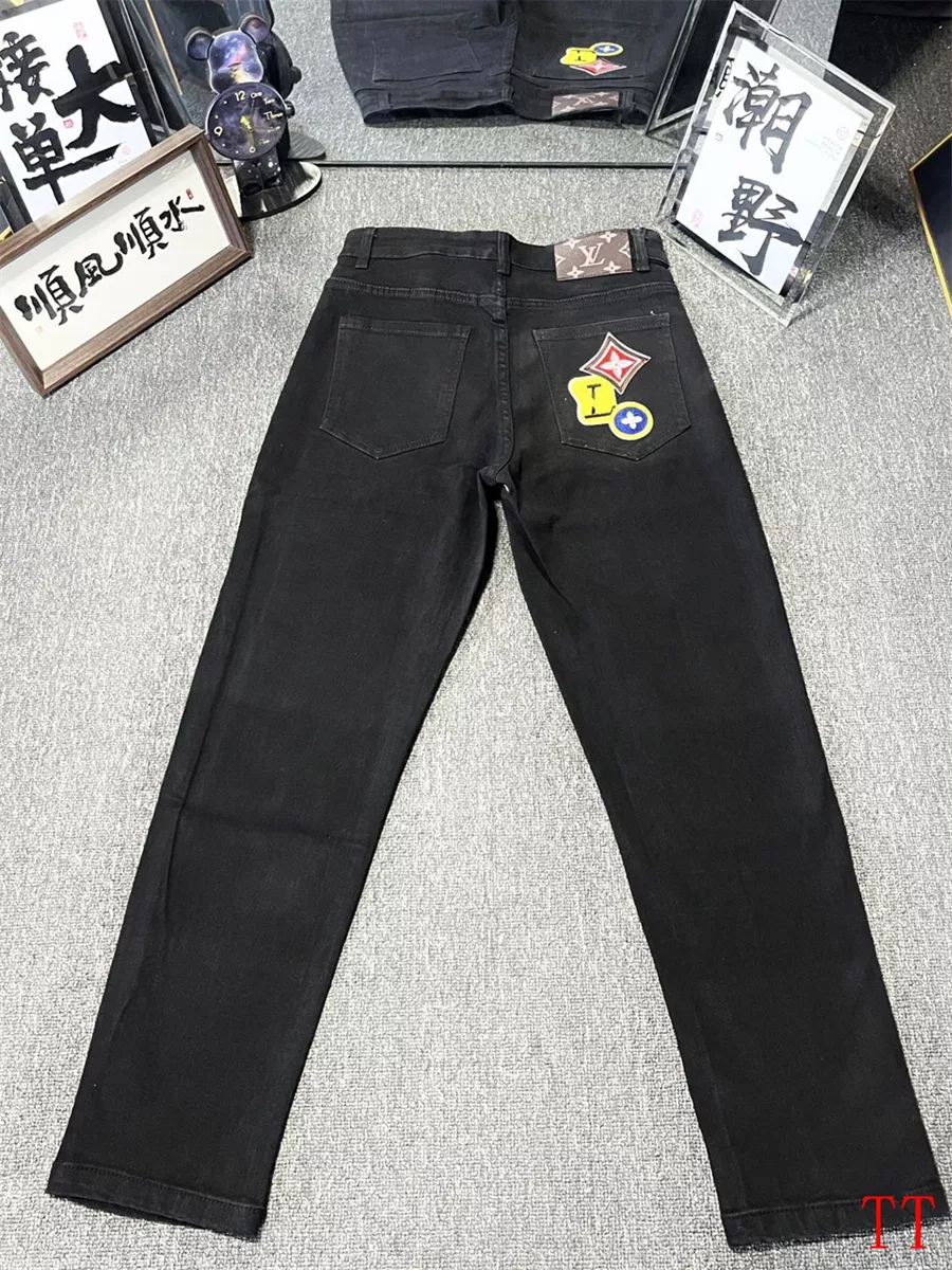 Louis Vuitton LV Jeans For Men Popular 3153