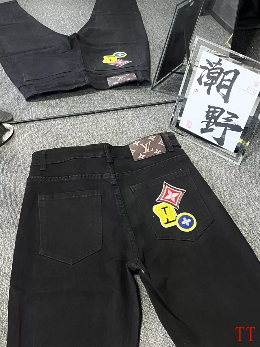 Louis Vuitton LV Jeans For Men Popular 3153