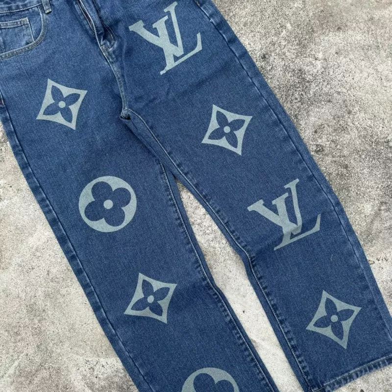 Louis Vuitton LV Jeans For Men Practical 9864