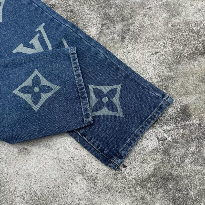 Louis Vuitton LV Jeans For Men Practical 9864