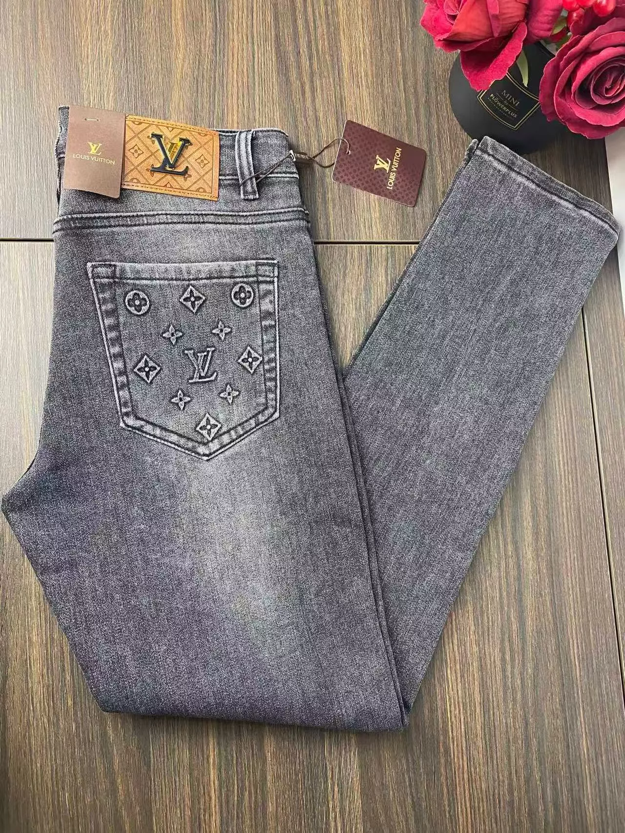 Louis Vuitton LV Jeans For Men Sleek 1262