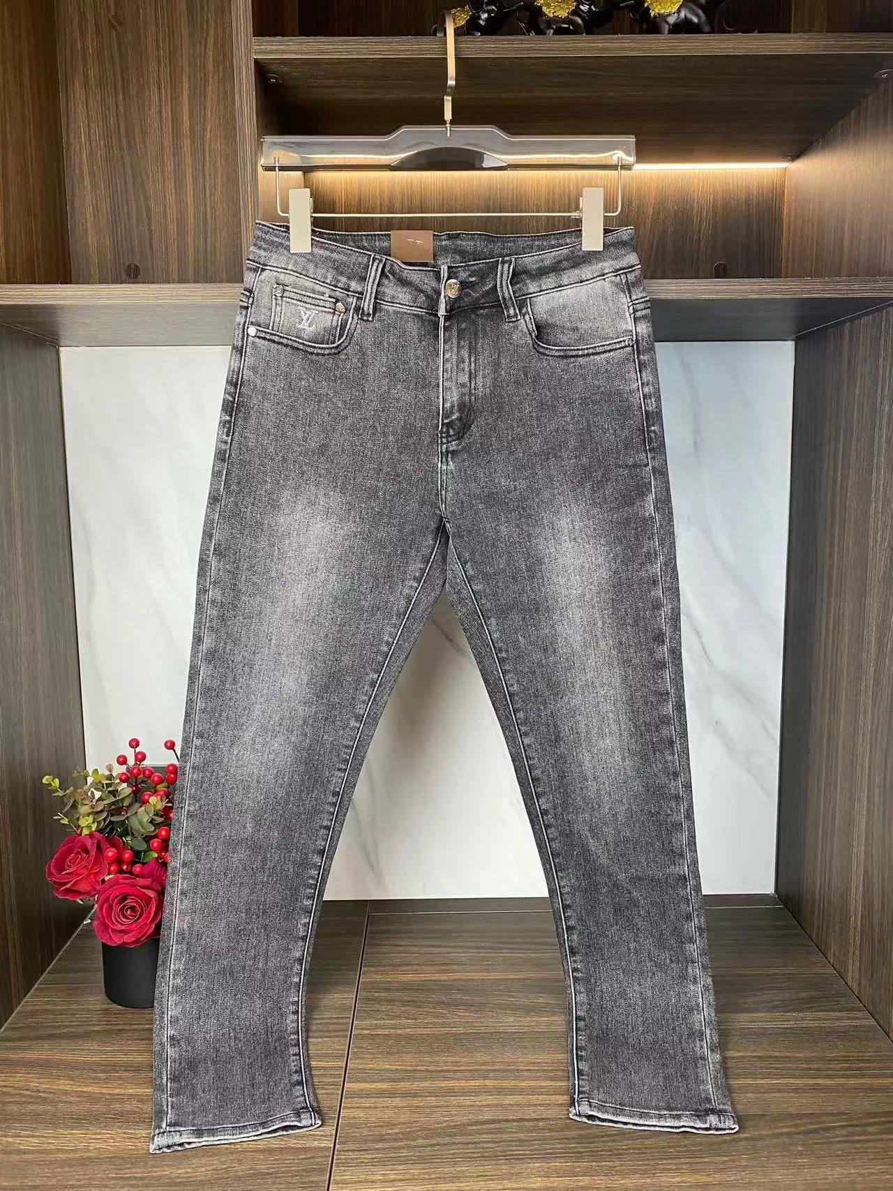 Louis Vuitton LV Jeans For Men Sleek 1262