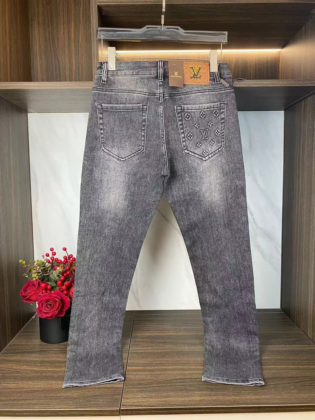 Louis Vuitton LV Jeans For Men Sleek 1262