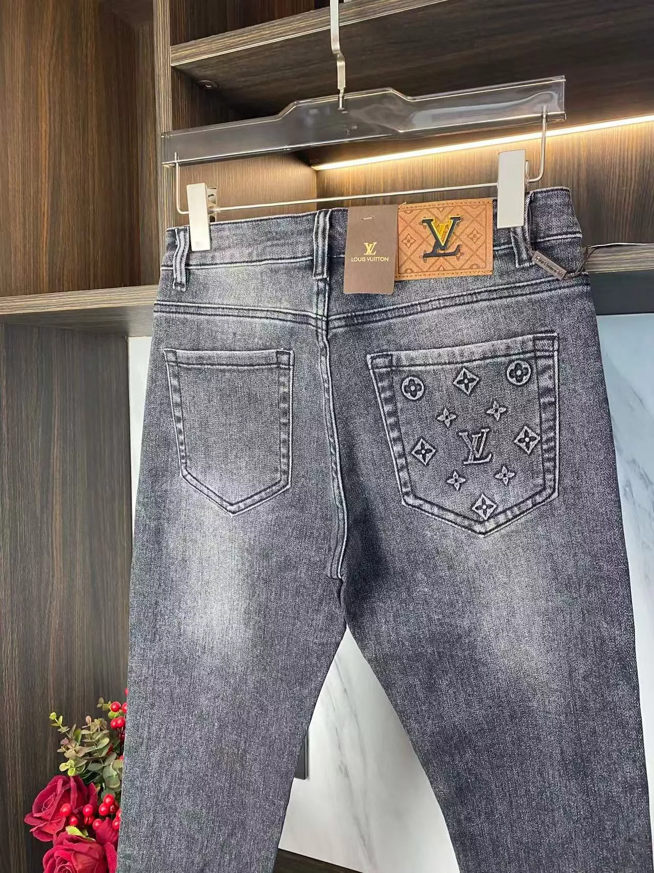 Louis Vuitton LV Jeans For Men Sleek 1262