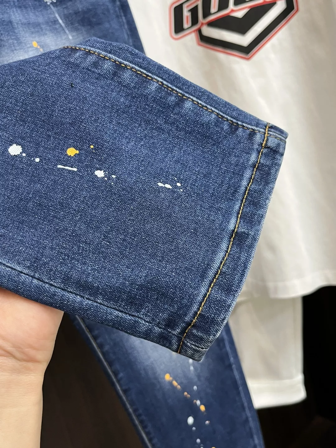 Louis Vuitton LV Jeans For Men Sleek 7513