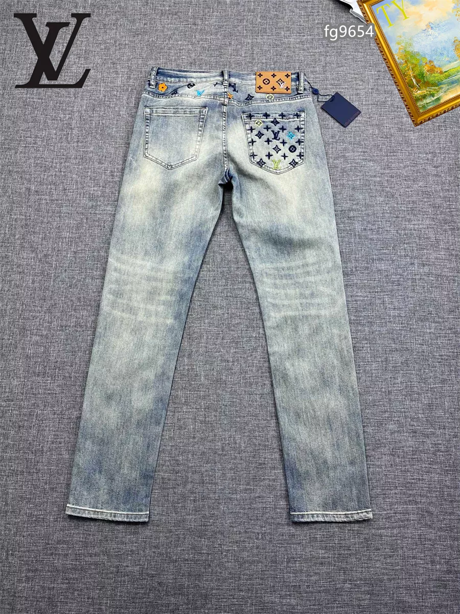 Louis Vuitton LV Jeans For Men SmartChoice 9597