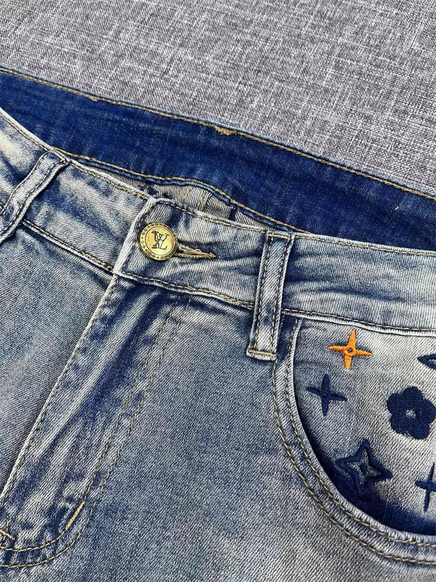 Louis Vuitton LV Jeans For Men SmartChoice 9597