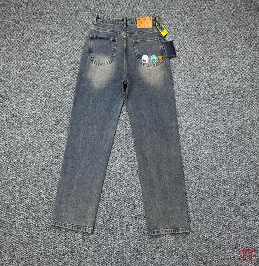 Louis Vuitton LV Jeans For Men Sophisticated 7161
