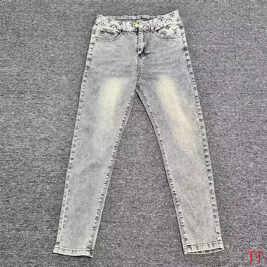 Louis Vuitton LV Jeans For Men Sophisticated 9566