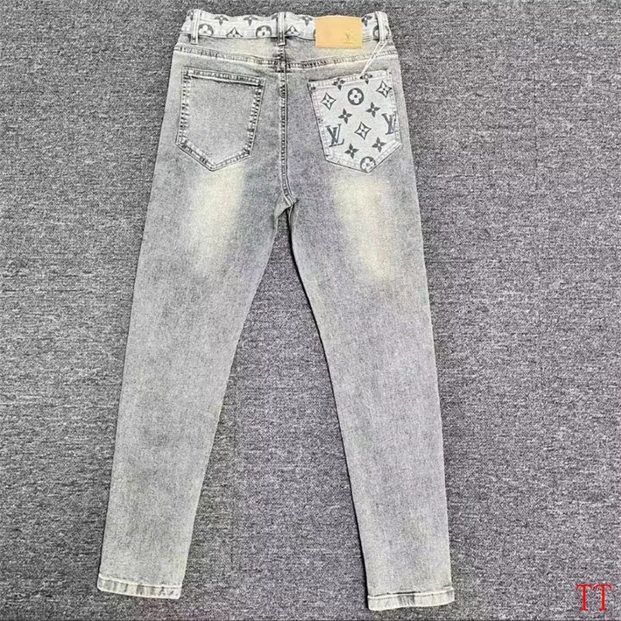Louis Vuitton LV Jeans For Men Sophisticated 9566