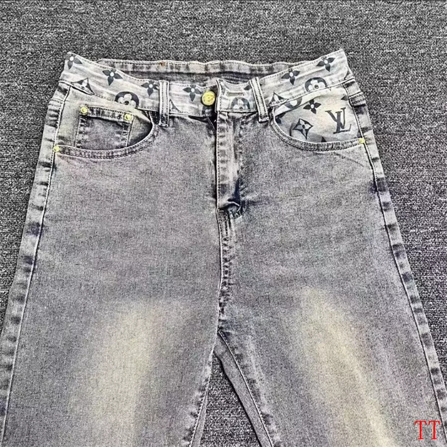 Louis Vuitton LV Jeans For Men Sophisticated 9566