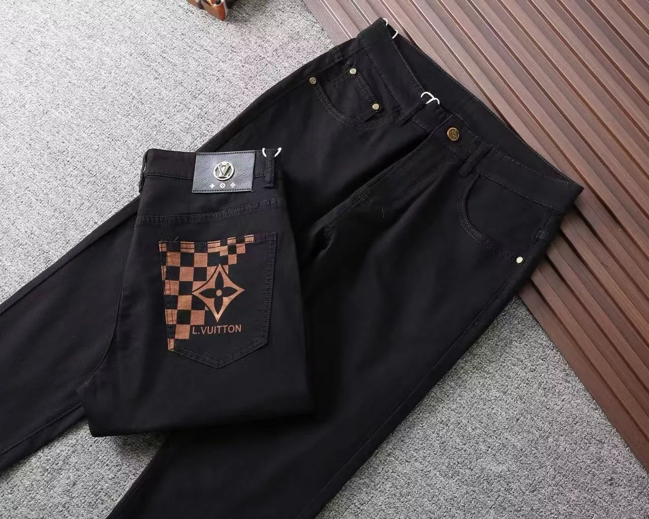 Louis Vuitton LV Jeans For Men SportInspired 6372