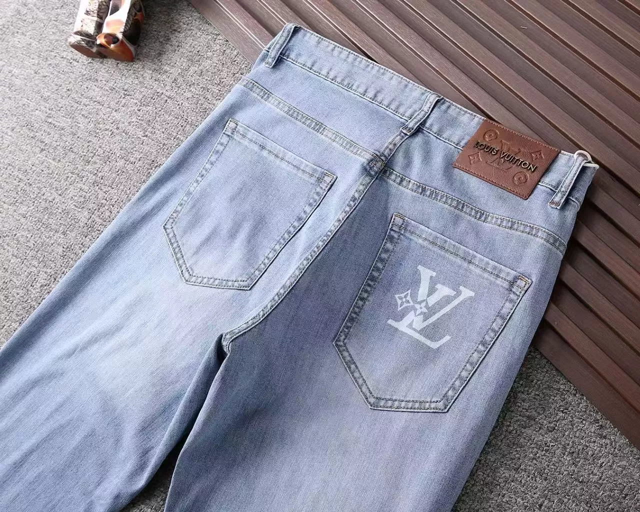 Louis Vuitton LV Jeans For Men StreetReady 549