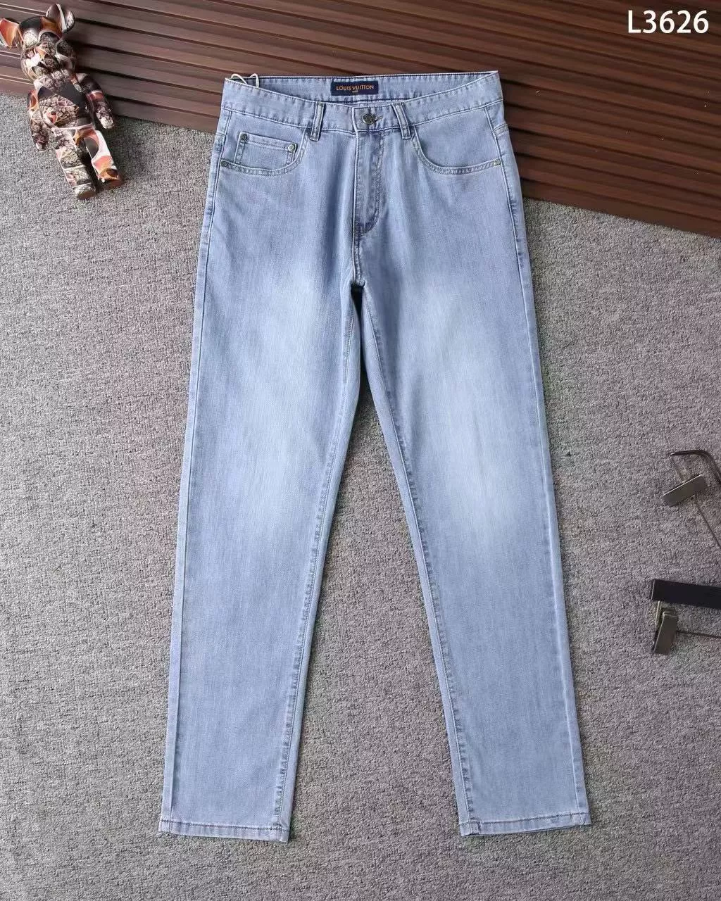 Louis Vuitton LV Jeans For Men StreetReady 549