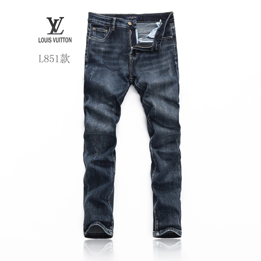 Louis Vuitton LV Jeans For Men Stylish 1734