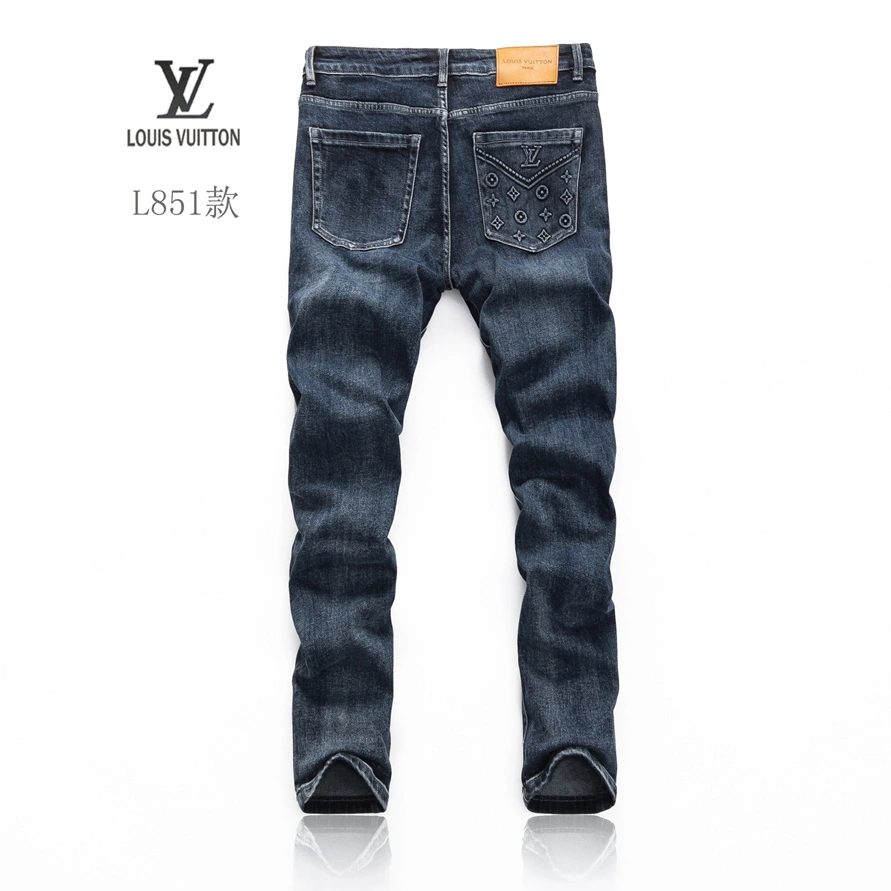 Louis Vuitton LV Jeans For Men Stylish 1734