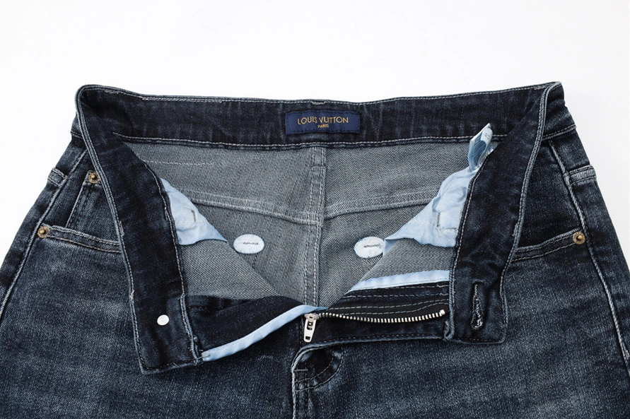 Louis Vuitton LV Jeans For Men Stylish 1734