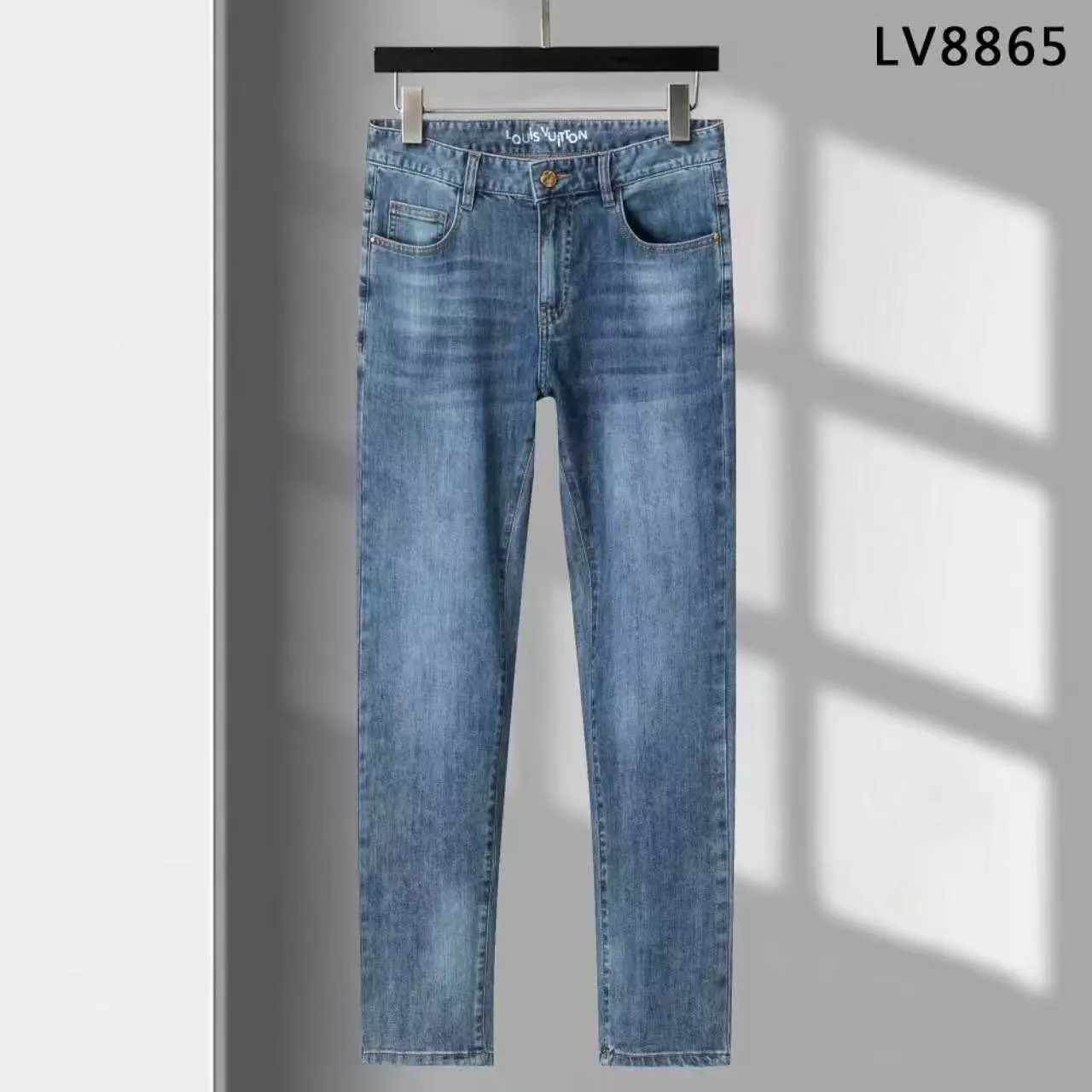 Louis Vuitton LV Jeans For Men Stylish 3104