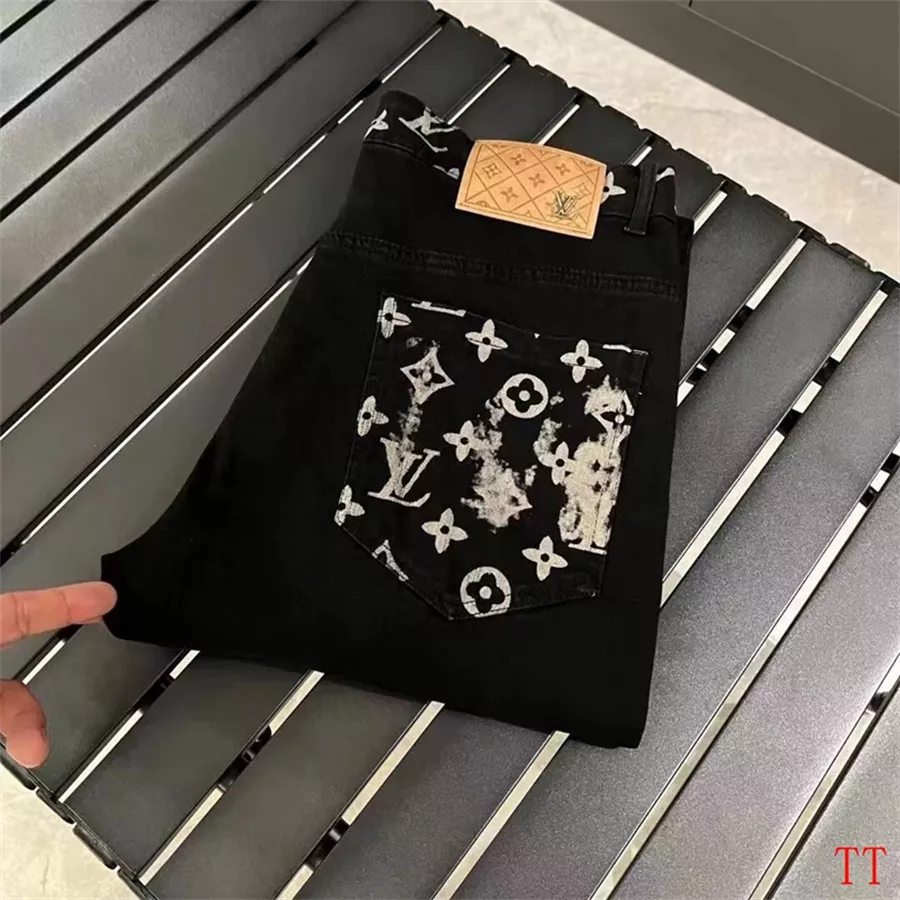 Louis Vuitton LV Jeans For Men Stylish 3367
