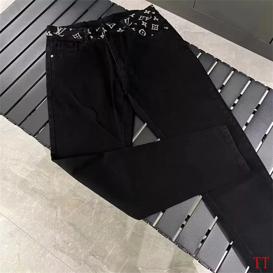 Louis Vuitton LV Jeans For Men Stylish 3367